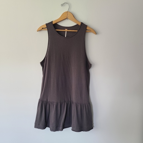 Free People Brittany Peplum Tank Dress Size XS - Picture 3 of 6